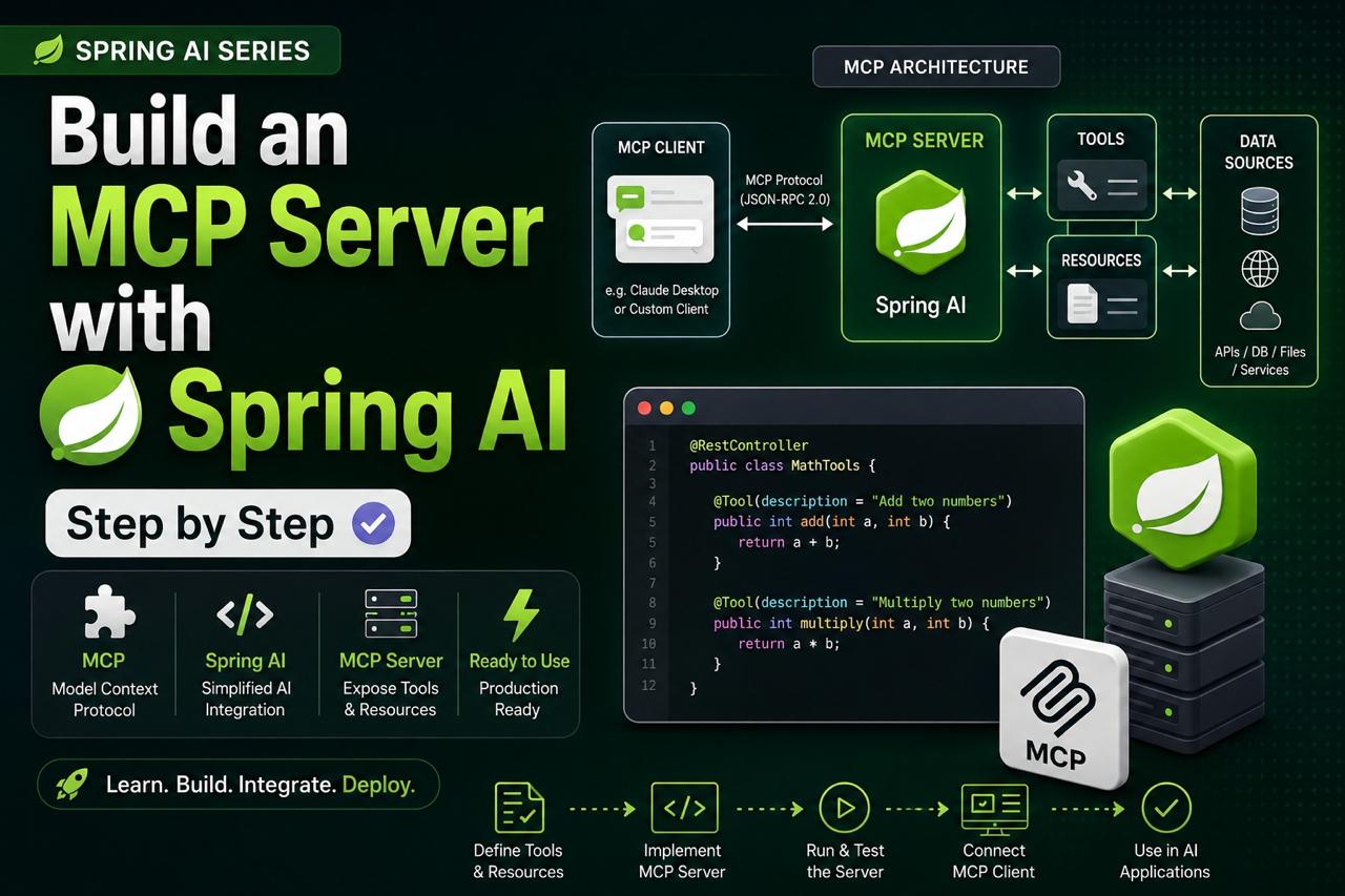 Build an MCP Server with Spring AI
