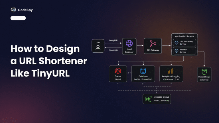 How to Design a URL Shortener Like TinyURL